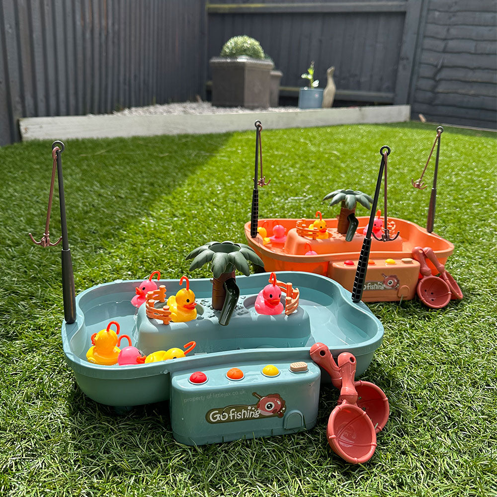 Jogo Hook The Duck com Fluxo de Água para Diversão Familiar Interior ou Exterior