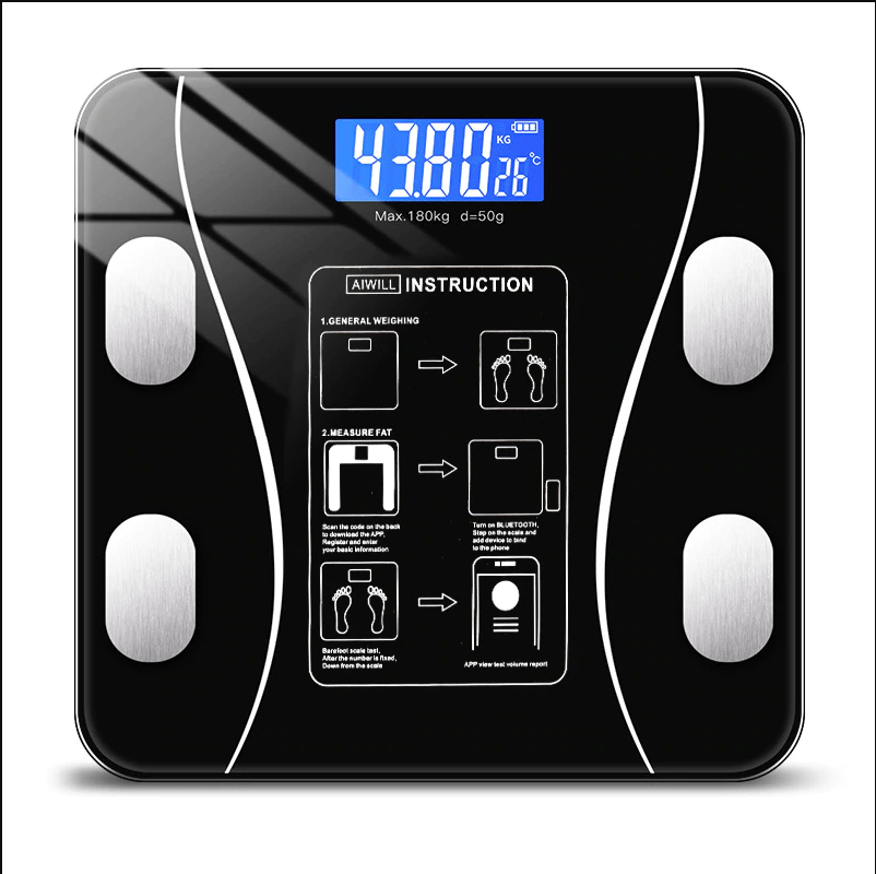 Báscula de Composición Corporal VitalGauge para Seguimiento del Progreso de Salud