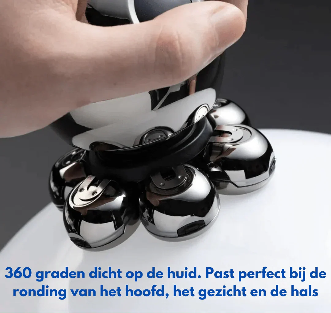Afeitadora Eléctrica NovaShave Pro 7D Ofrece un Afeitado Suave y Sin Irritación