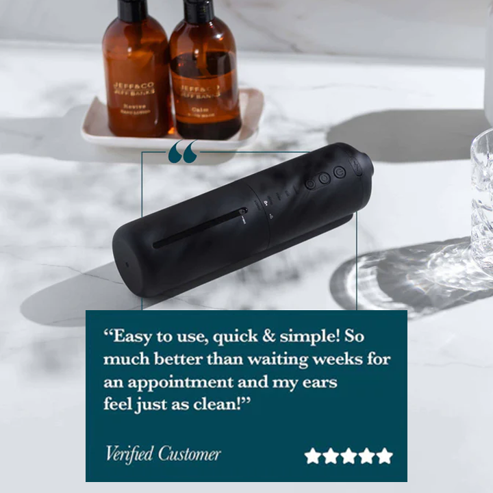 Gentle Triple-Stream Ear Cleaning With PureStream Ear Care System