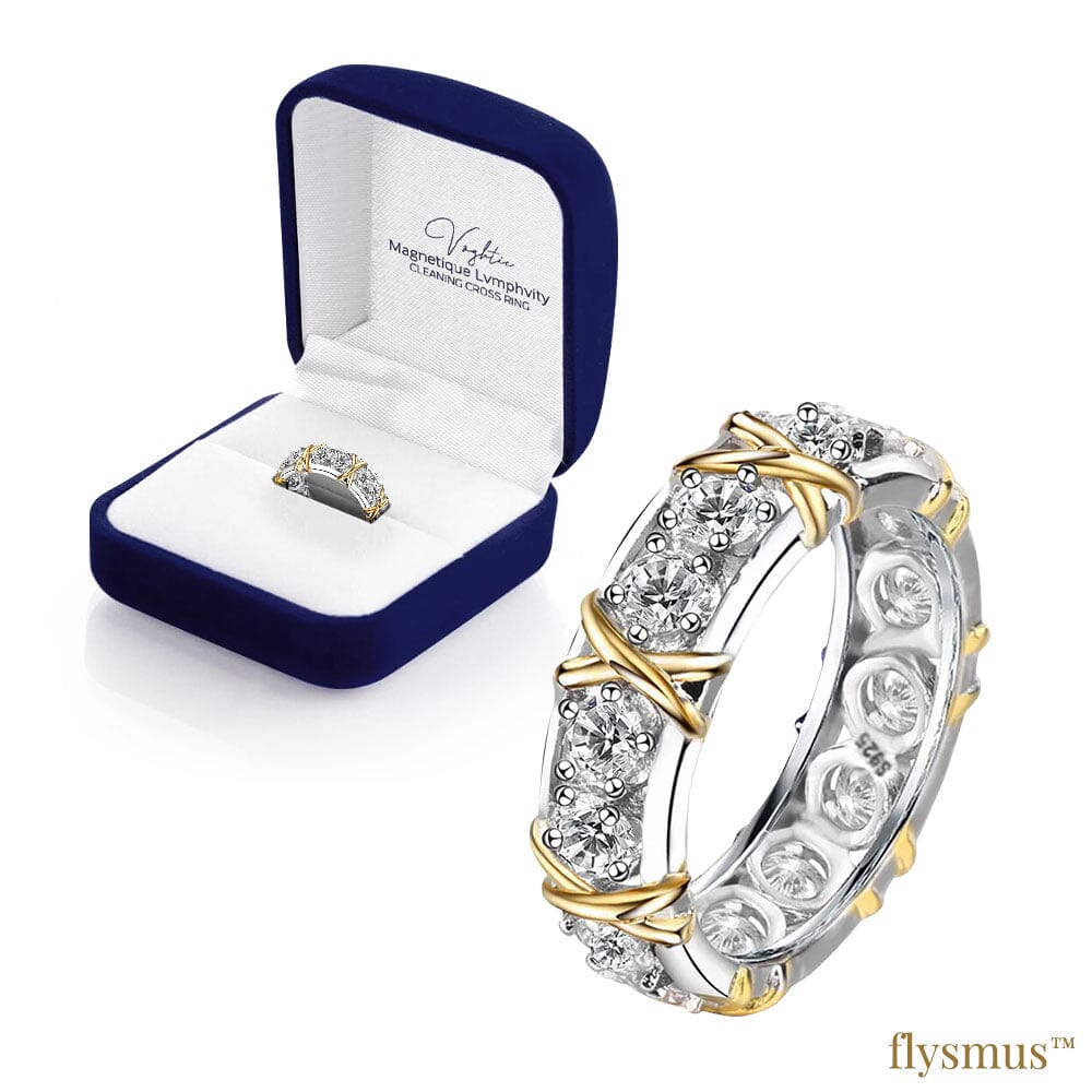 Flysmus Voghtic Ring With Magnetic Lvmphvity For Wellness Daily Use