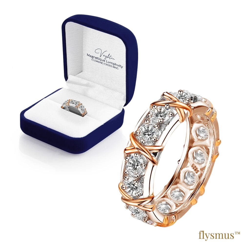 Flysmus Voghtic Ring With Magnetic Lvmphvity For Wellness Daily Use