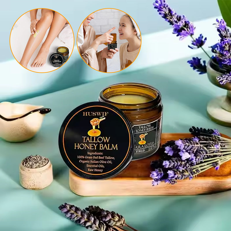 Creme Facial de Gordura de Vaca para Cuidados Diários da Pele e Reparação