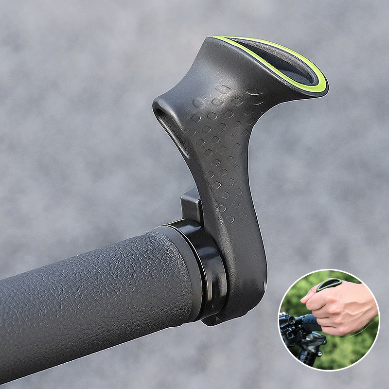 Coppia di impugnature ergonomiche per bici per un allineamento naturale della mano