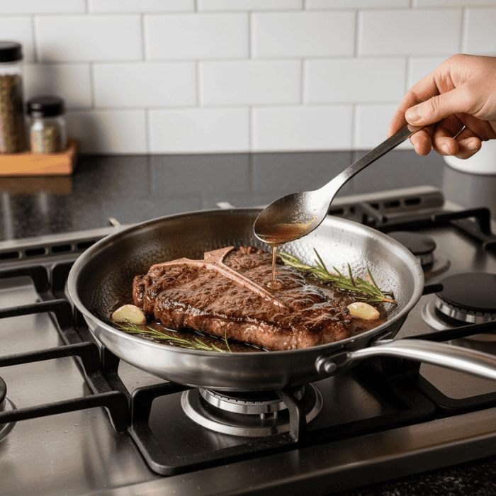 NexaForge Pan 2.0 Titanium Pan Scratch-Resistant Surface