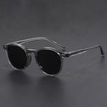 Men's Sunglasses RetroView – Round Tortoiseshell Glasses with Light Frame