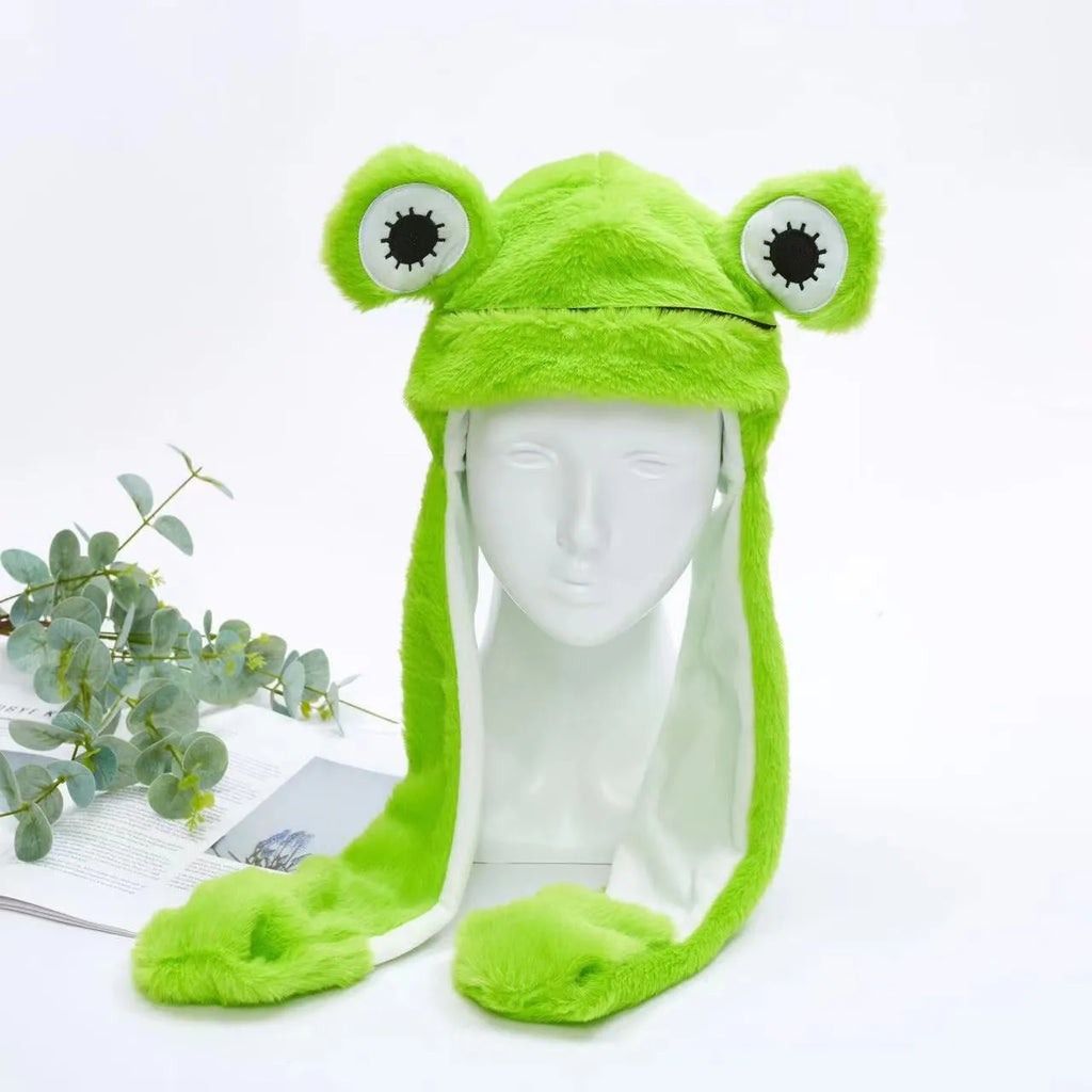 Cappello con Orecchie Mobili BunnyJoy che Illumina Ogni Viso con un Sorriso Allegro