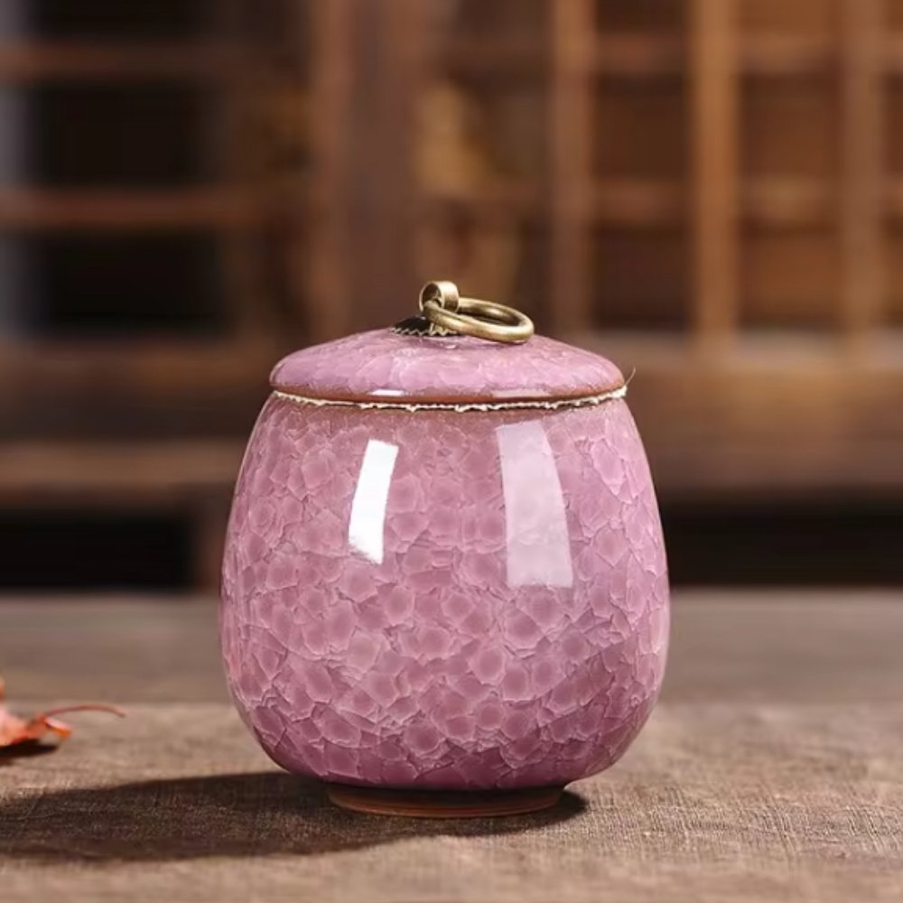 Meadowlark Whisker Haven Urn For Pets Ceramic Memorial