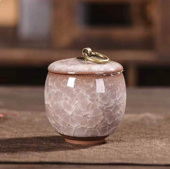 Meadowlark Whisker Haven Urn For Pets Ceramic Memorial