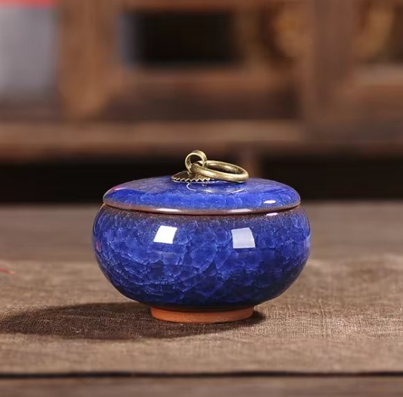 Meadowlark Whisker Haven Urn For Pets Ceramic Memorial