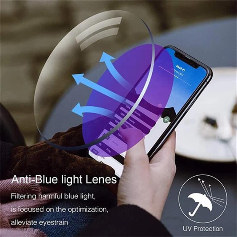 Lunettes multifocales VisionGuard avec protection contre la lumière bleue