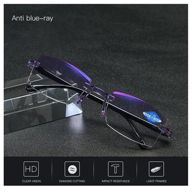 Lunettes multifocales VisionGuard avec protection contre la lumière bleue