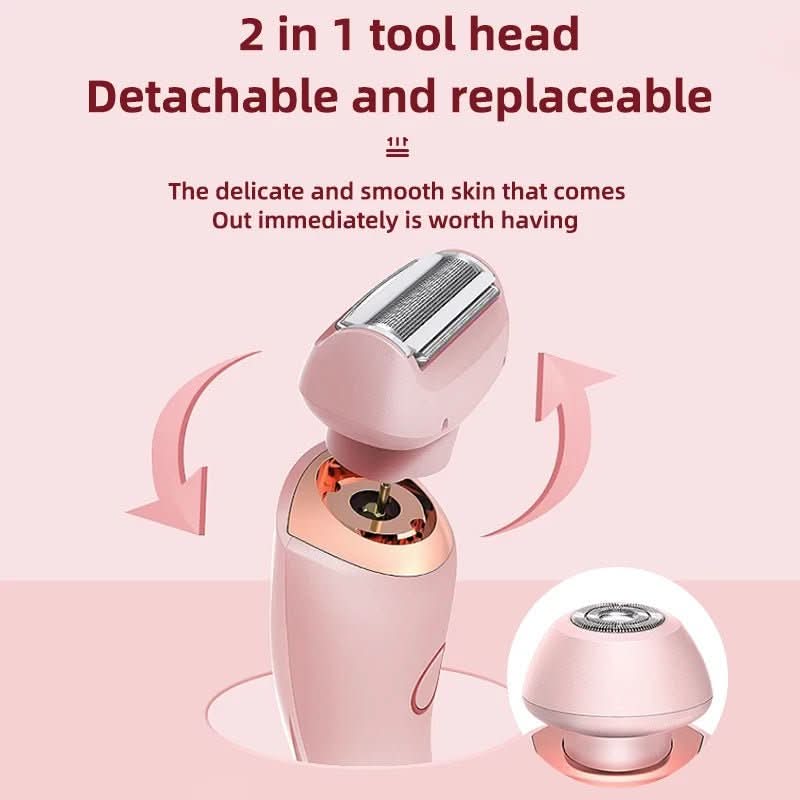 Rasoio LED NovaShave per una rasatura precisa e delicata sulla pelle
