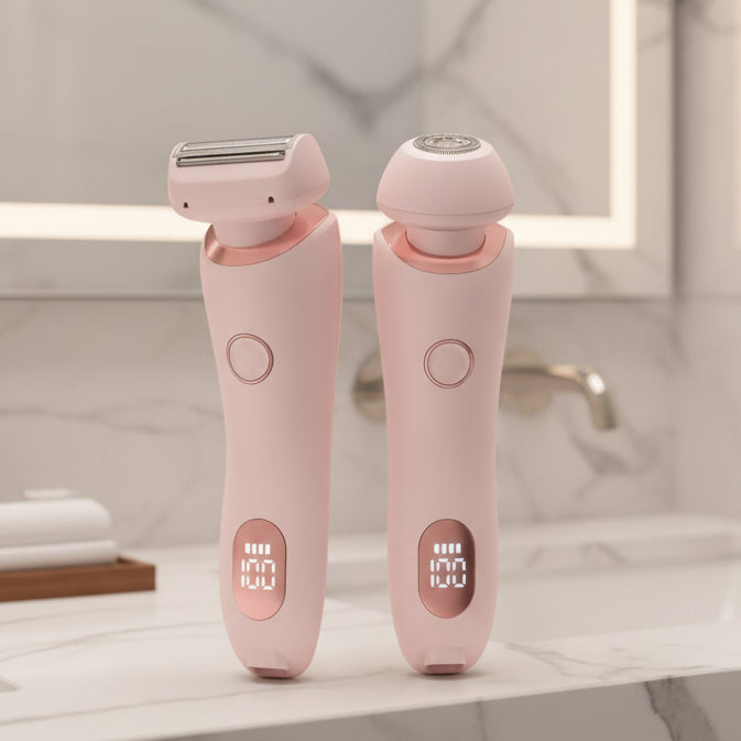 Rasoio LED NovaShave per una rasatura precisa e delicata sulla pelle