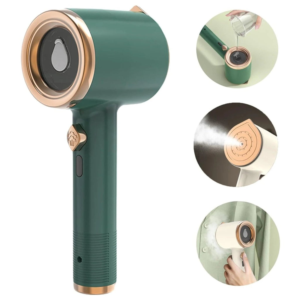 Vaporizador de Tecido Portátil WrinkleAway com Placa de Titânio e Reservatório de 50ml para Viajantes