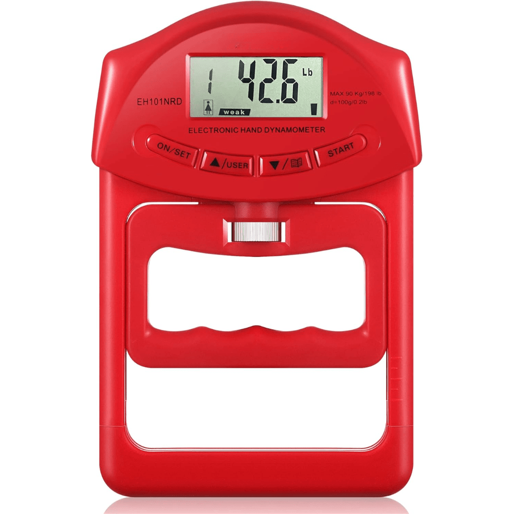 Handpower Pro Digital Grip Dynamometer For Precise Strength Up To 90 Kg