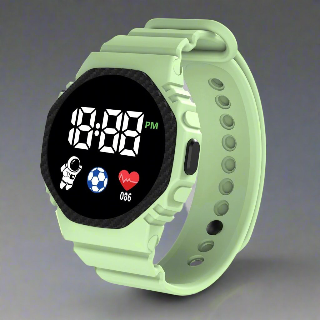 Reloj LED para Niños StarVoyage Explorador Educativo Resistente al Agua