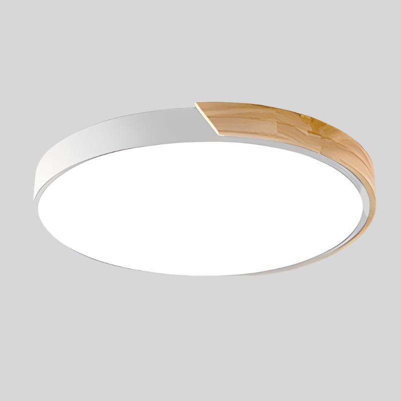 Lámpara de techo LED escandinava con iluminación suave para dormitorios o espacios de trabajo