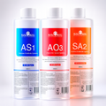 Sada HydroGlow AS1 SA2 AO3 Peel sérum 400 ml každé pro obličejové systémy