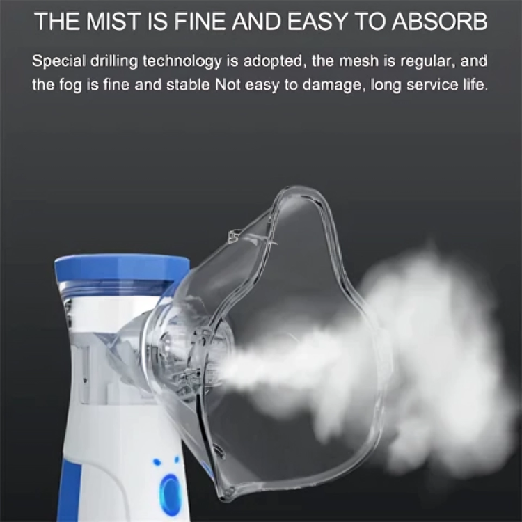 Portable Nebuliser Inhaler With Silent Mist For Travel