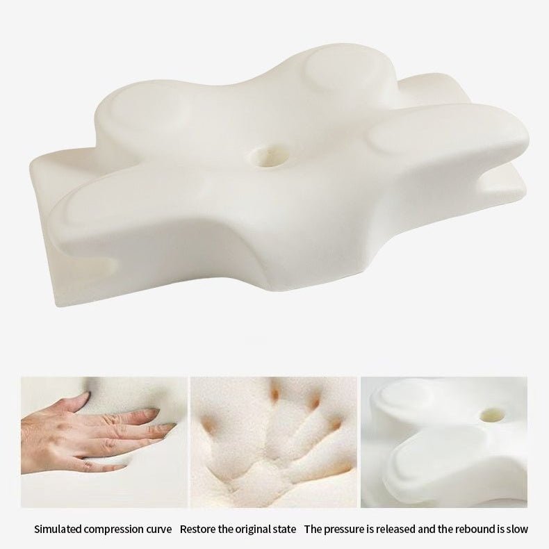 Almohada Contour VitaRest con Espuma Viscoelástica para Alivio de Cuello y Hombros
