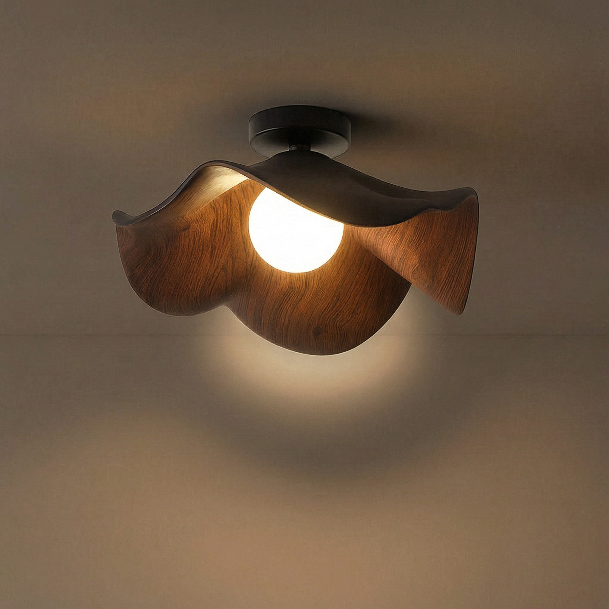 LuminaBloom Elegante Lampada da Soffitto Moderna a Montaggio a Filo