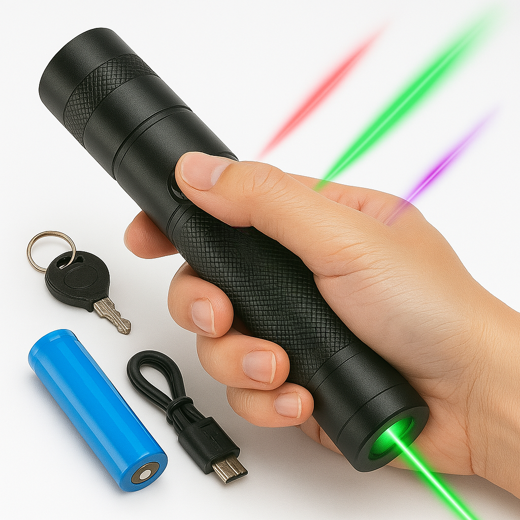 Antorcha Láser de Largo Alcance Edición Pro para Apuntado Preciso