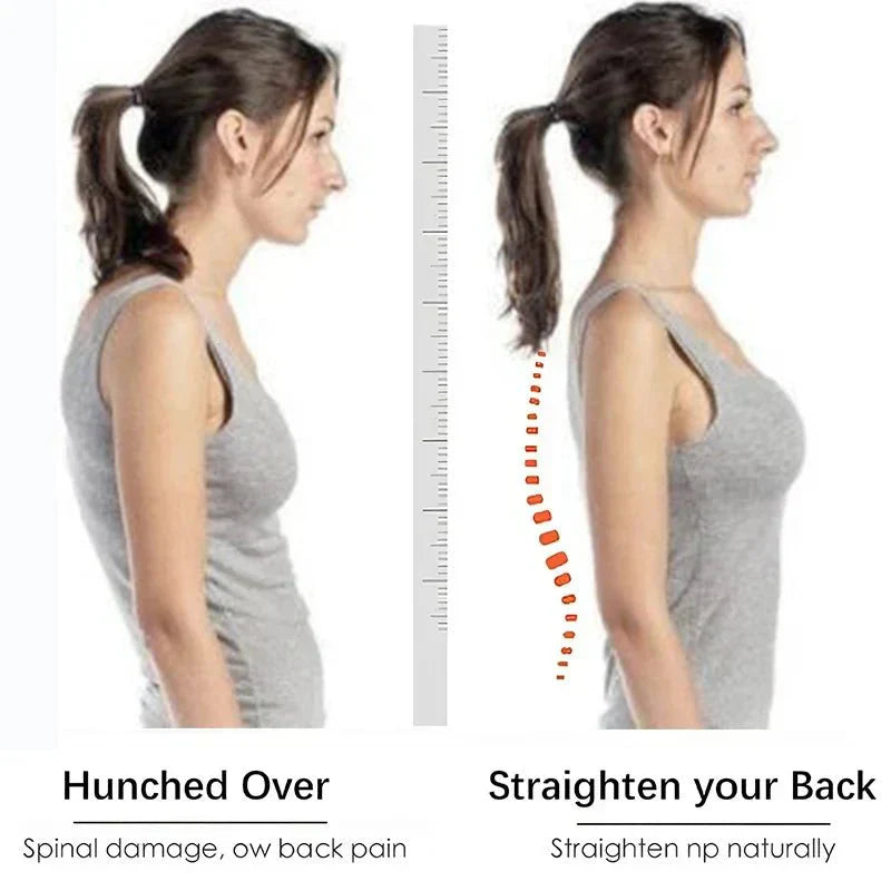 Corrector de postura SteadyPosture, alineación erguida y soporte cómodo para la espalda