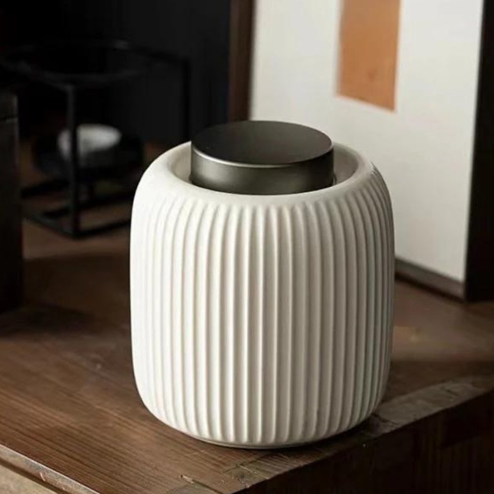 Urna commemorativa per animali HonorVase con finitura in ceramica per il compagno amato