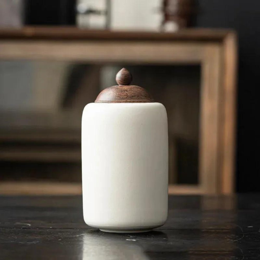 Urna commemorativa per animali HonorVase con finitura in ceramica per il compagno amato