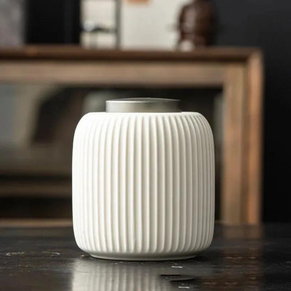 Urna commemorativa per animali HonorVase con finitura in ceramica per il compagno amato