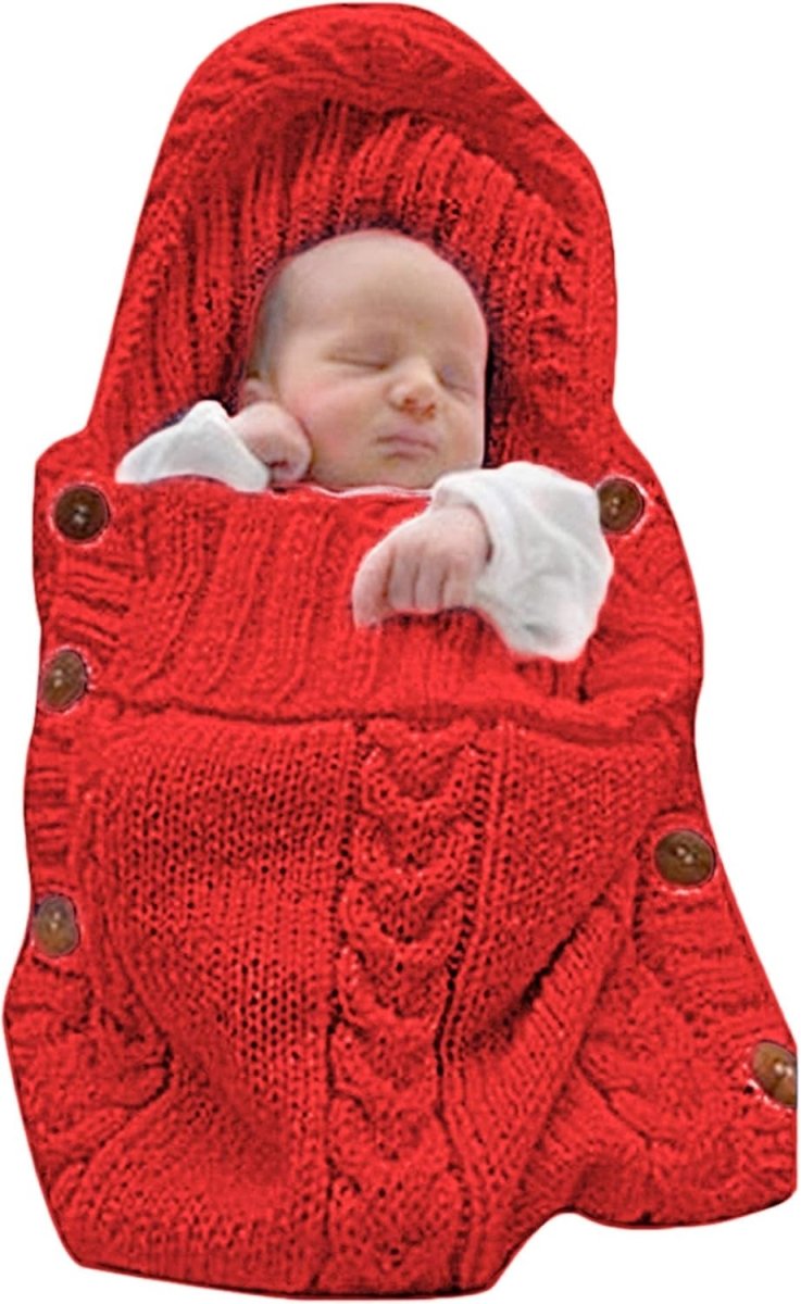 CozyNest Beige Baby Wrap Set With Newborn Blanket And Sleep Sack