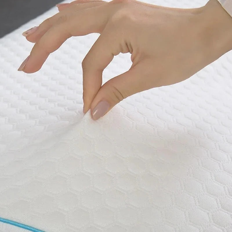 Memory Foam Orthopedic Couple Pillow With Arm Tunnel For Side Sleepers
