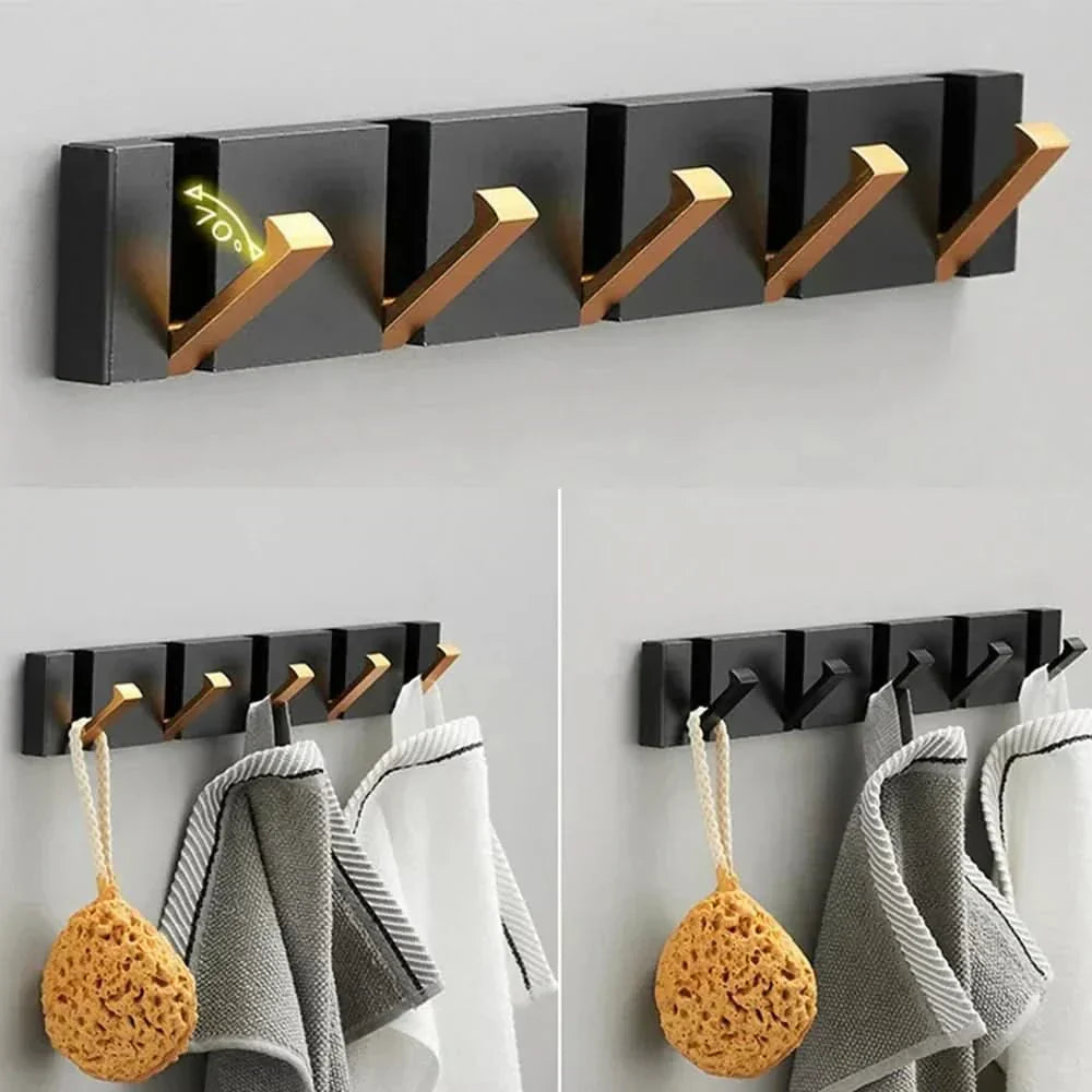 Platzsparender Wandhaken aus Edelstahl Eleganter Heimorganisator für Hausbesitzer