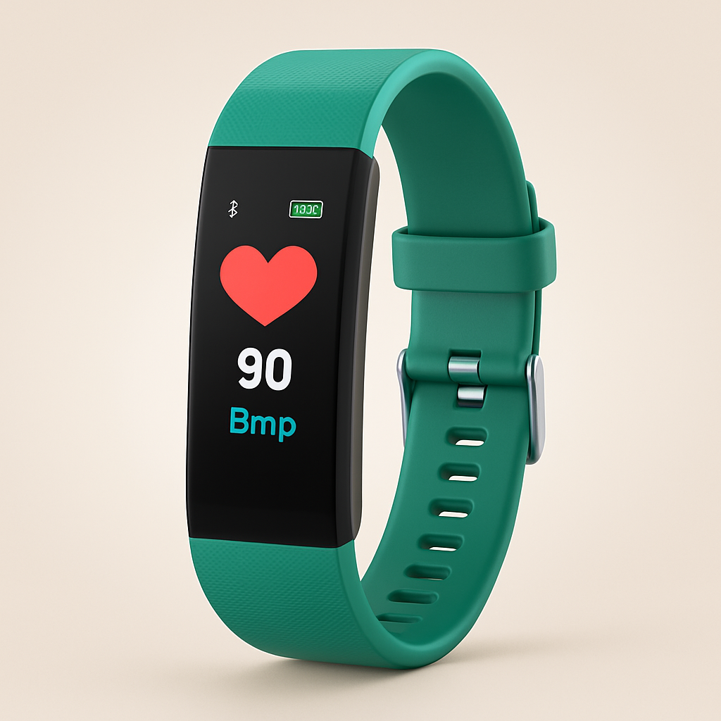 VitaWatch Smartwatch For Seniors With Health Tracking And Large LED Screen
