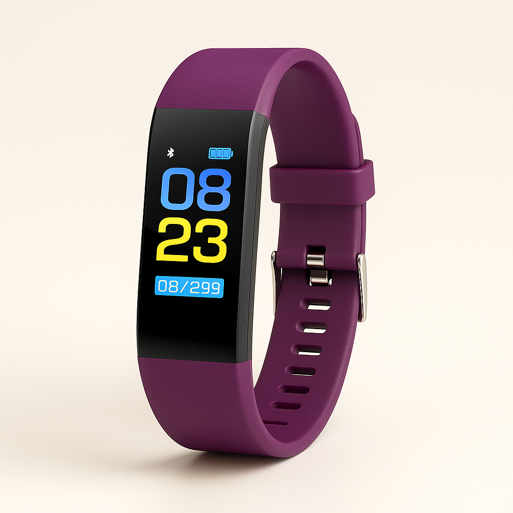 VitaWatch Smartwatch For Seniors With Health Tracking And Large LED Screen