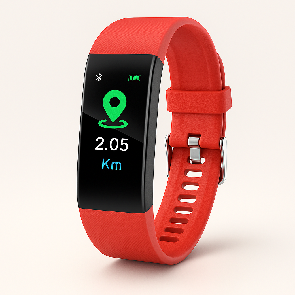 VitaWatch Smartwatch For Seniors With Health Tracking And Large LED Screen