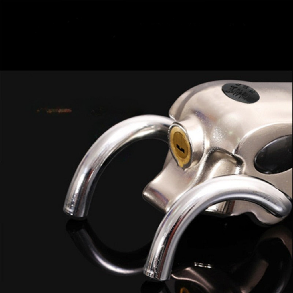 Heavy Duty Lock For Steering Wheel To Deter Vehicle Theft