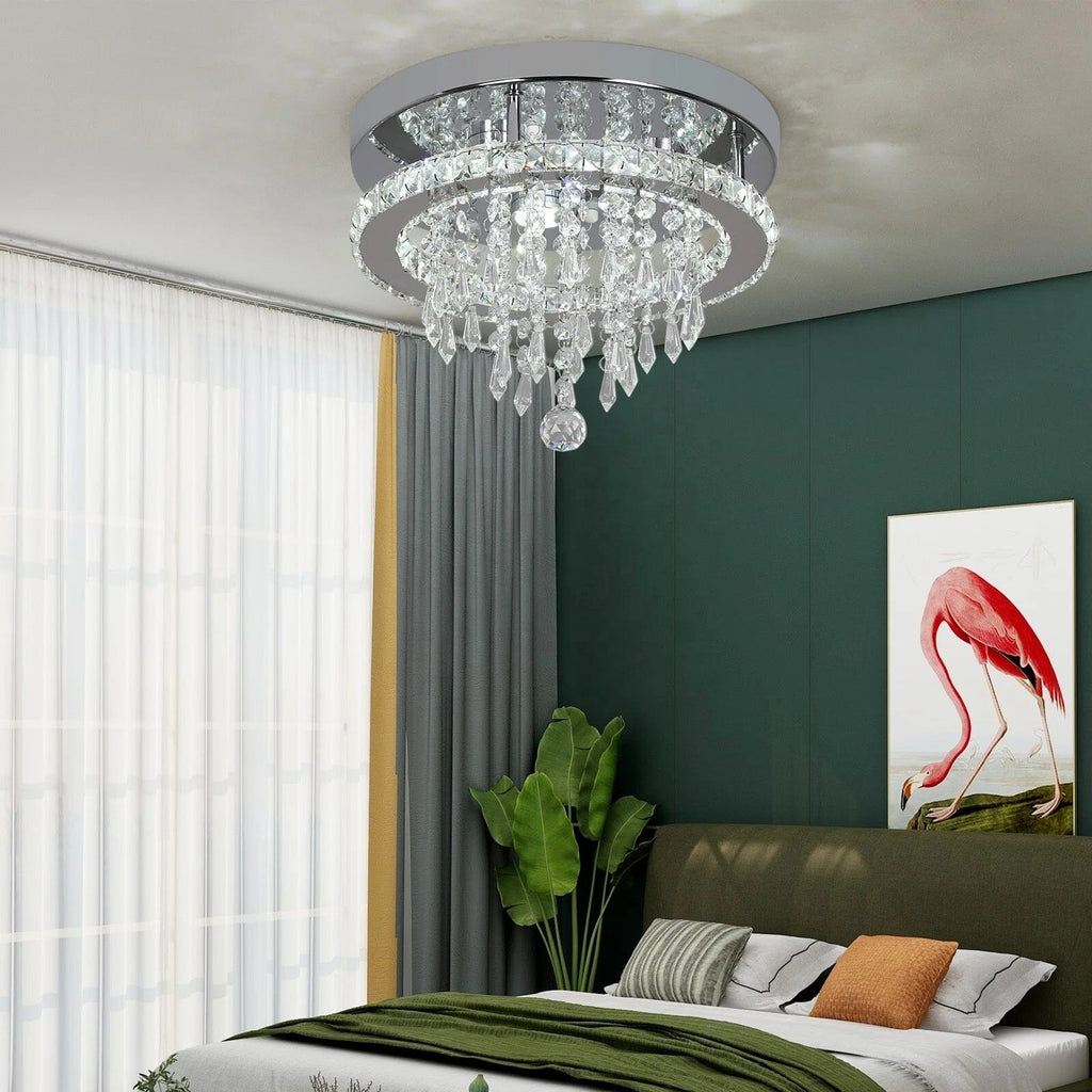 Aurelia Krystall Lysekrone Regal Moderne Taklampe