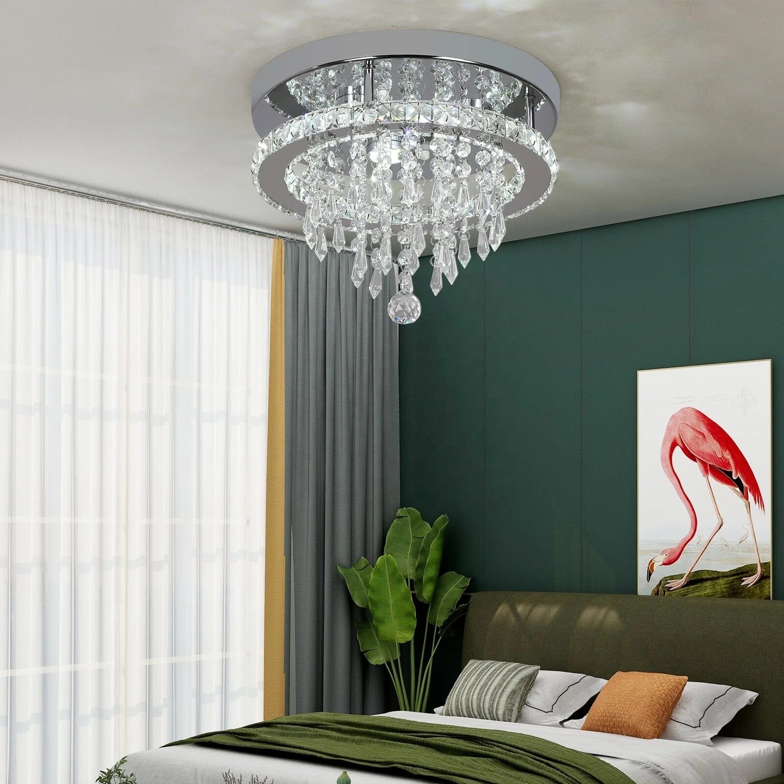 Aurelia Krystall Lysekrone Regal Moderne Taklampe