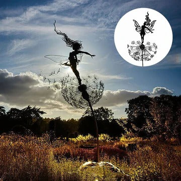 Fairy Steel Figures For Outdoor Decor And Indoor Corners