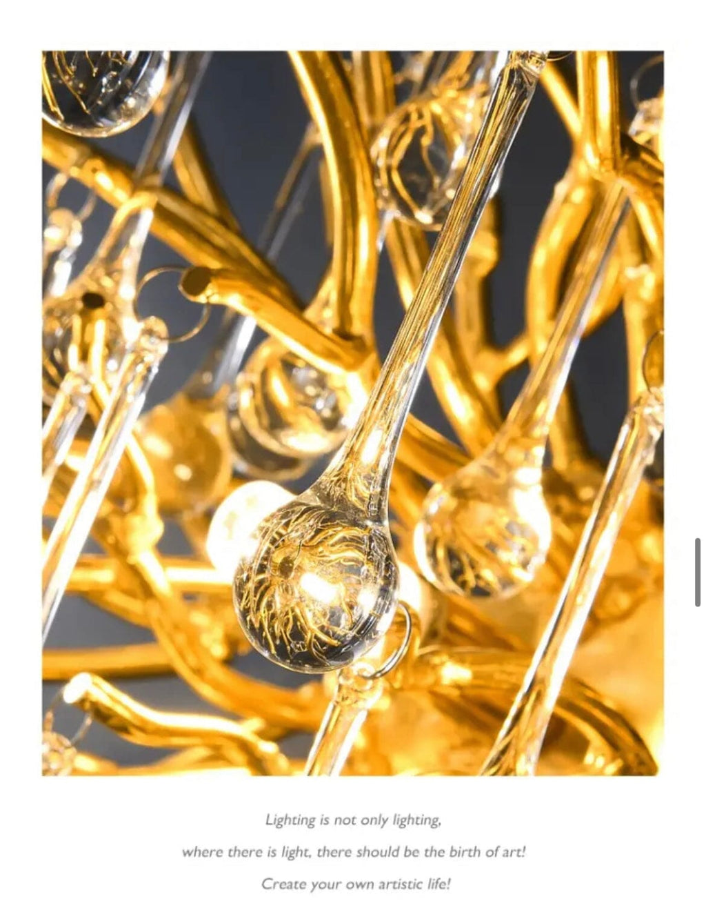 Aurora Crystal Chandelier With Customizable Lighting Elegance
