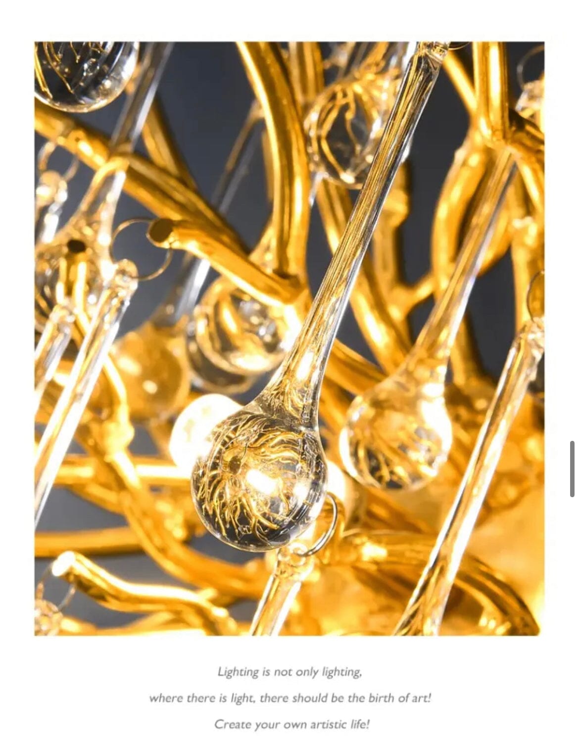 Aurora Crystal Chandelier With Customizable Lighting Elegance