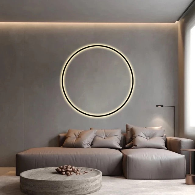 AstraNova Orbit Lampada da Parete Rotonda a LED Moderna per Interni