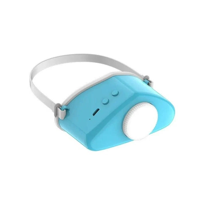 Portable Electric Snoring Mask With Soft Fabric And Adjustable Strap For Quiet Nights