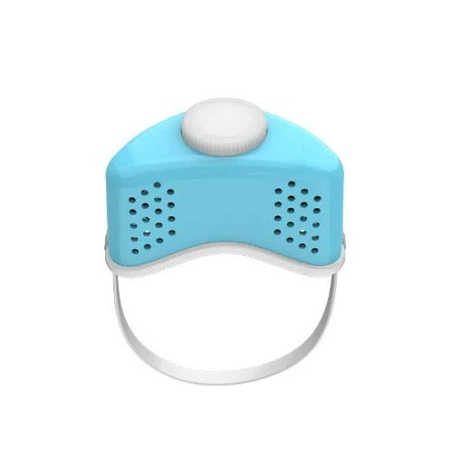 Portable Electric Snoring Mask With Soft Fabric And Adjustable Strap For Quiet Nights