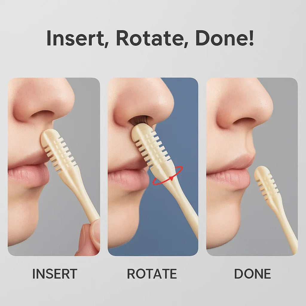 Nose Trimmer With 360 Degree Swivel Head For Precise Grooming Suitable For All