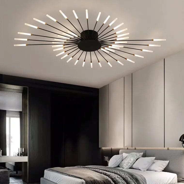 Lampa wisząca LumaSpike w stylu różdżki do nowoczesnych pomieszczeń