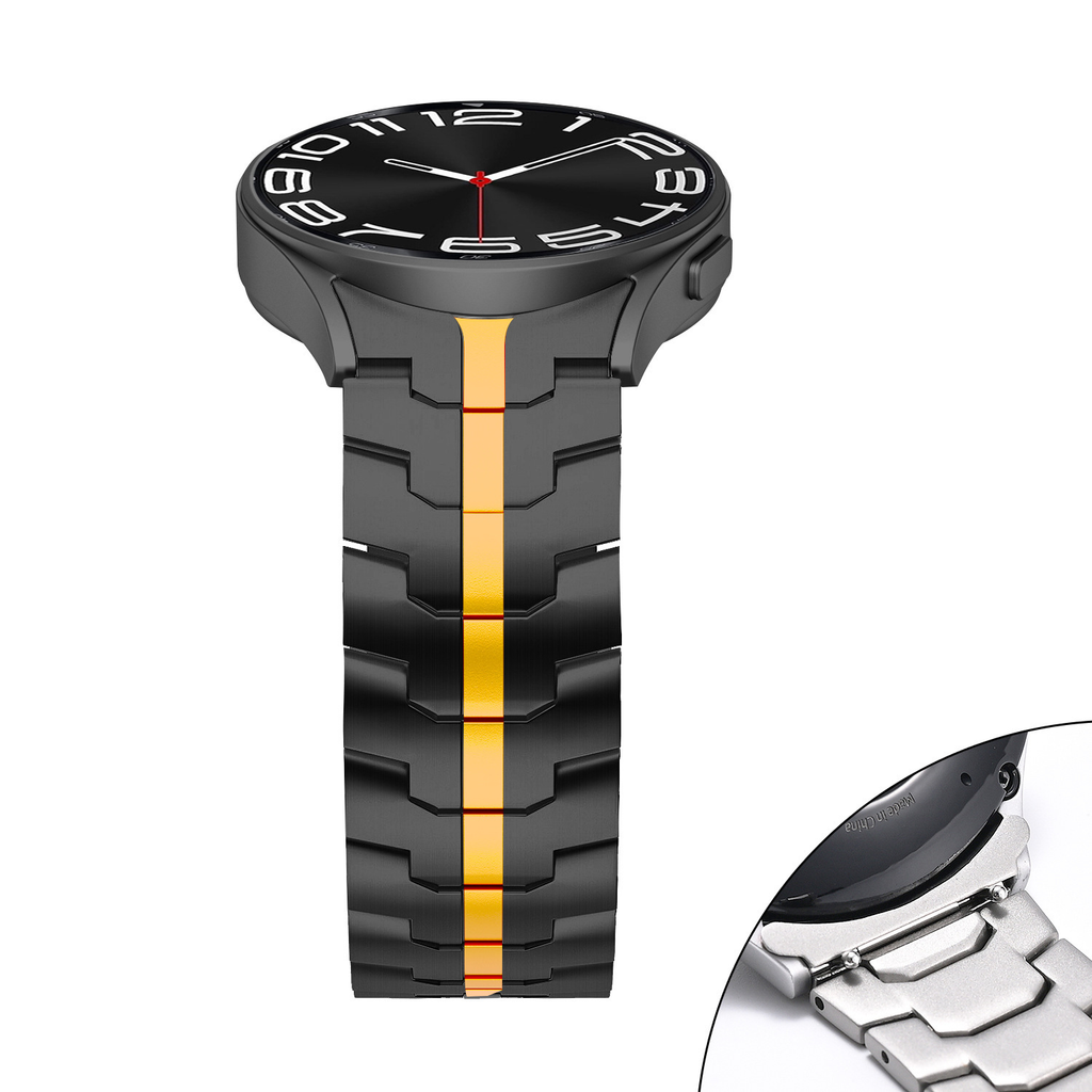 Cinturino in acciaio inox Sterra per Samsung Galaxy Watch 4 fino a 7