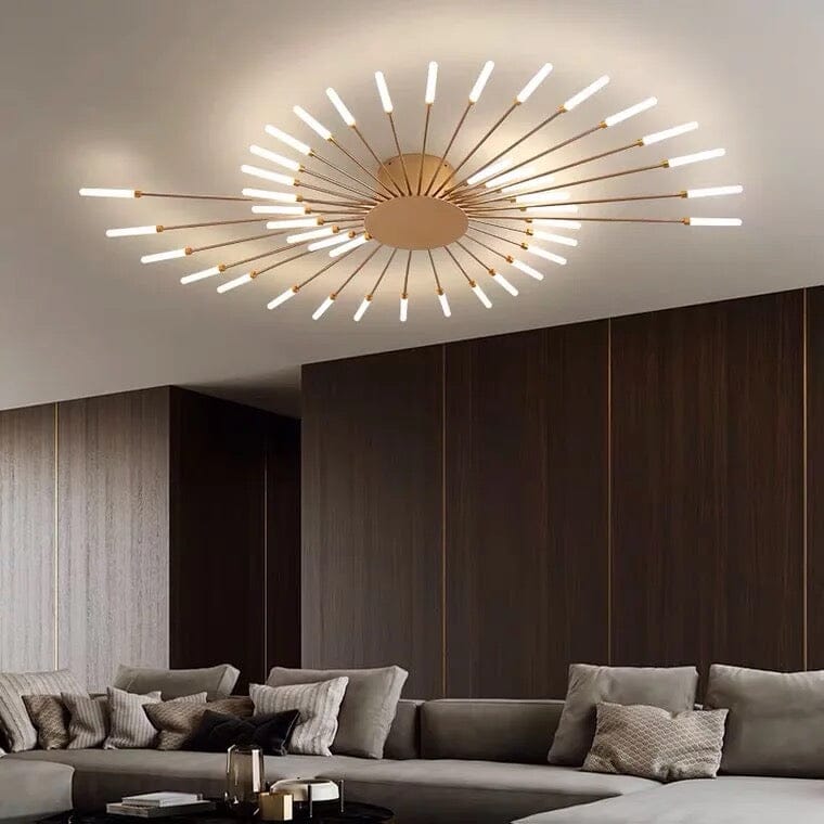 Lampa wisząca LumaSpike w stylu różdżki do nowoczesnych pomieszczeń